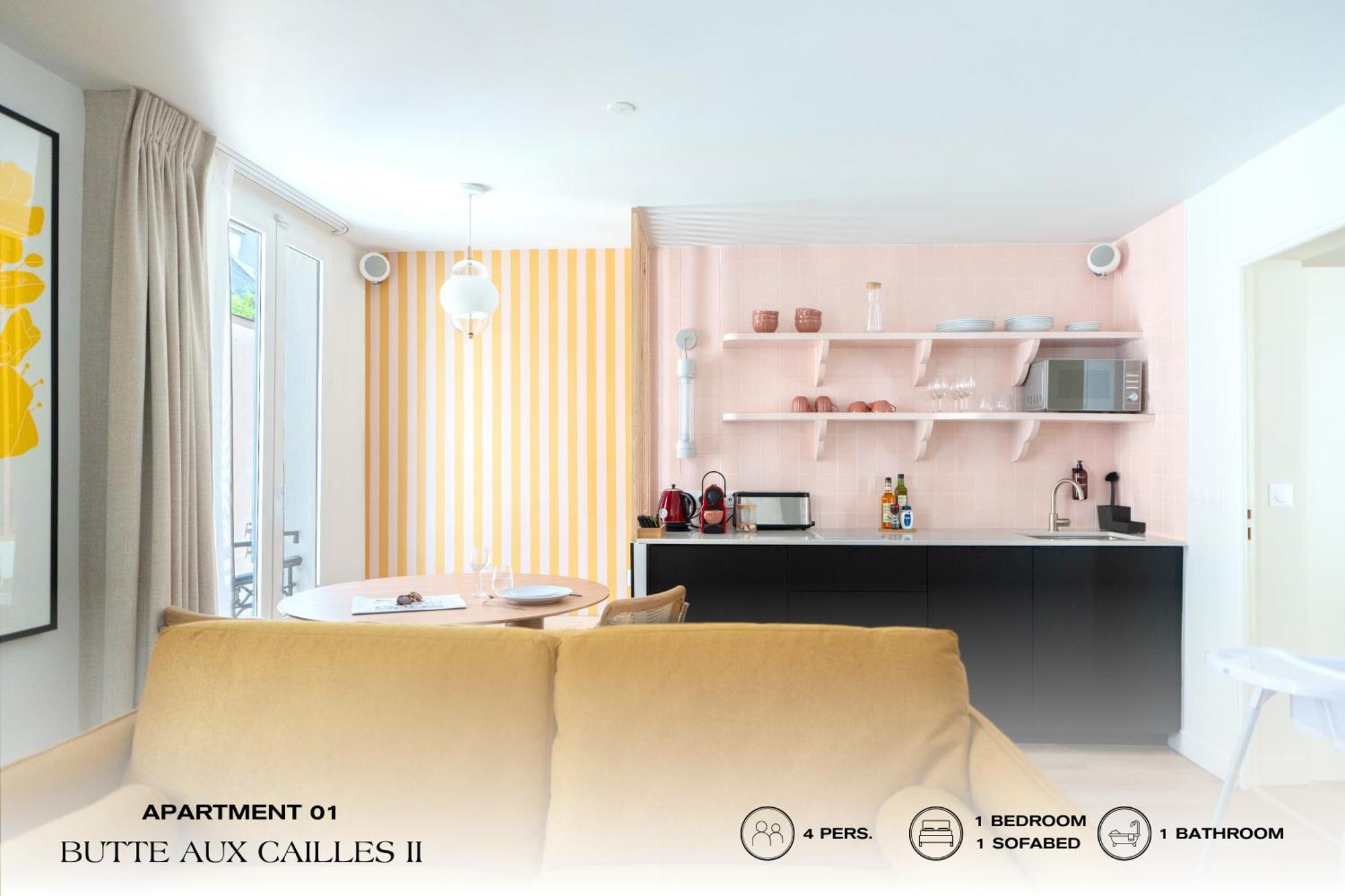 Beauquartier - Butte Aux Cailles Ii Apartment Paris
