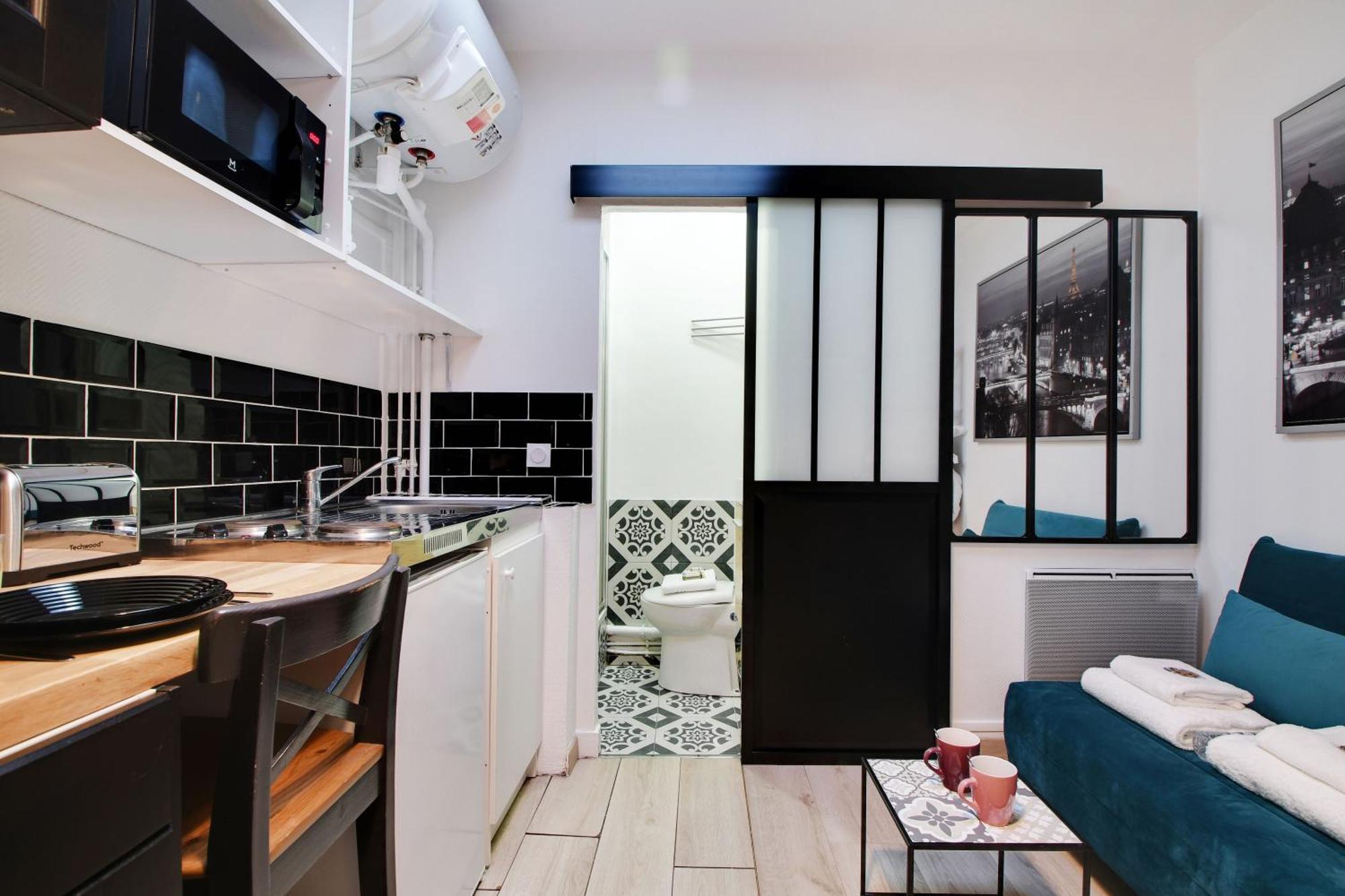Appartamento Comfortable Studio Porte-dauphine Parigi