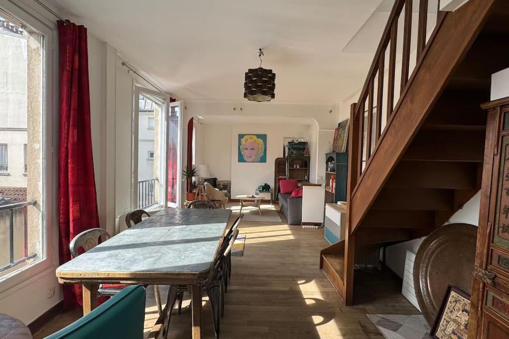 Rare Duplex Au Sommet De Montmartre Parigi