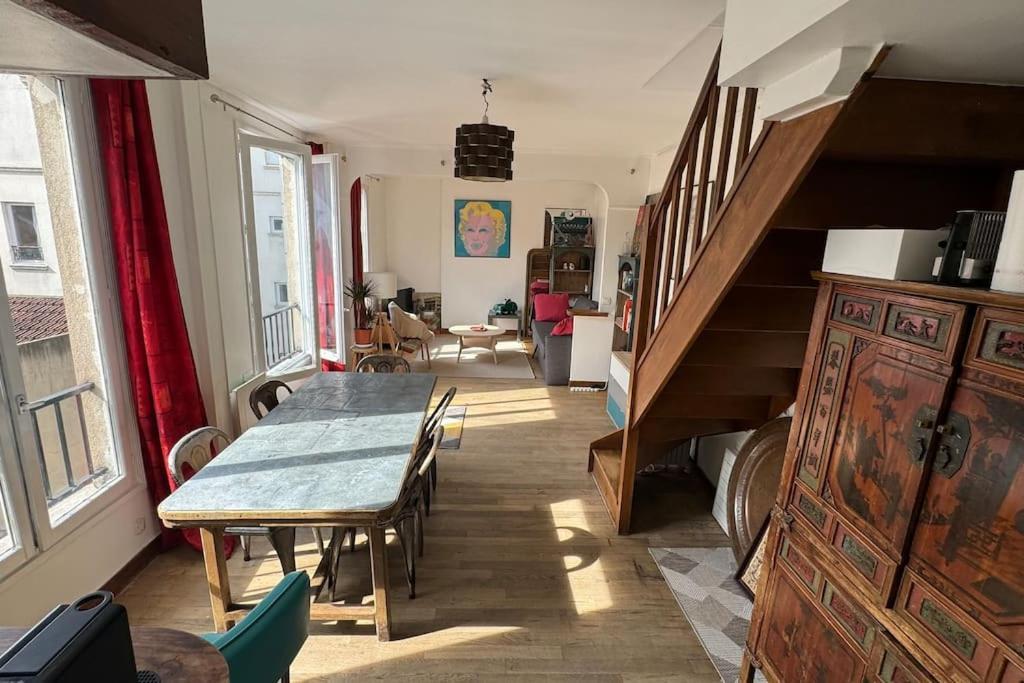 Rare Duplex Au Sommet De Montmartre Appartamento *