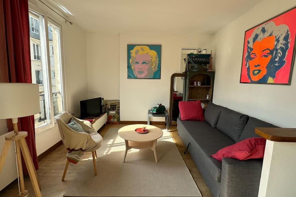 Appartamento Rare Duplex Au Sommet De Montmartre