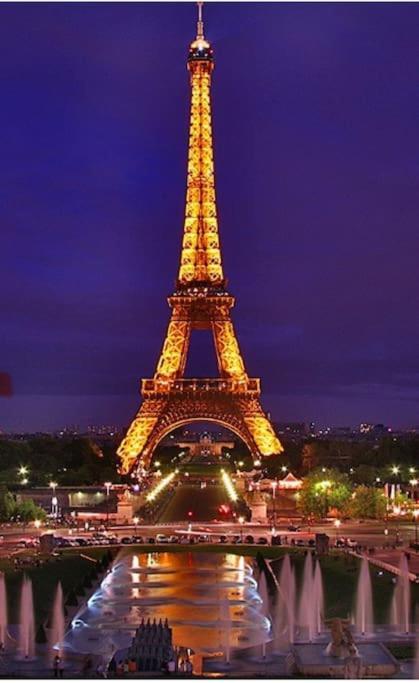 Tour Eiffel Terrasse Vue Seine Apartment Paris