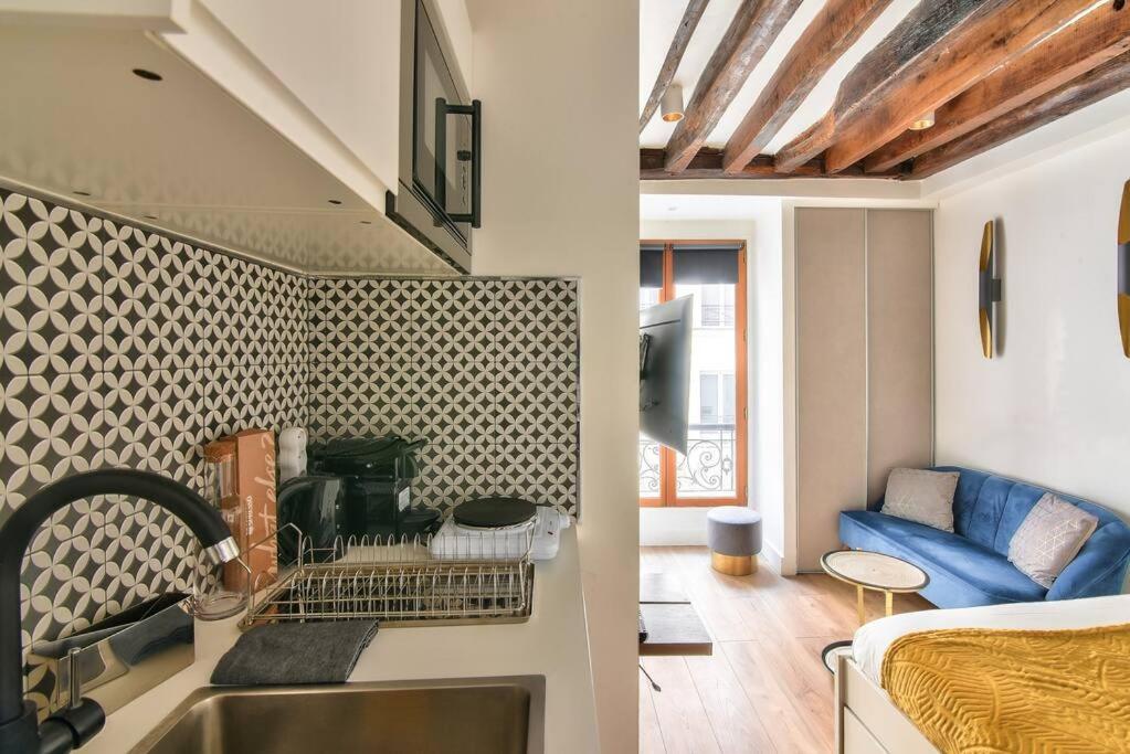 Studio Centre Proche Du Quartier Montorgueil Appartamento