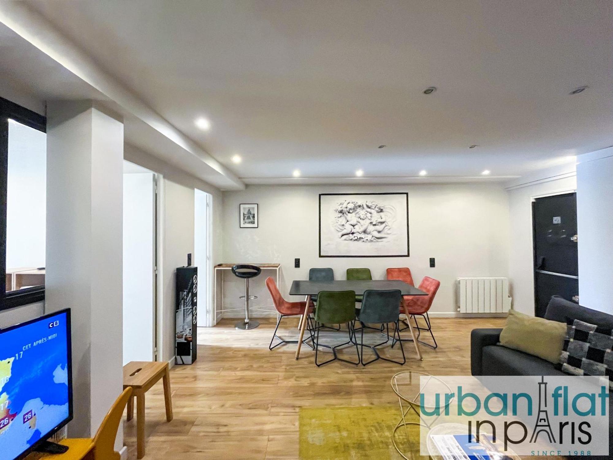 Urban Flat 120 - Charming 3 Bedroom Flat In Le Marais *