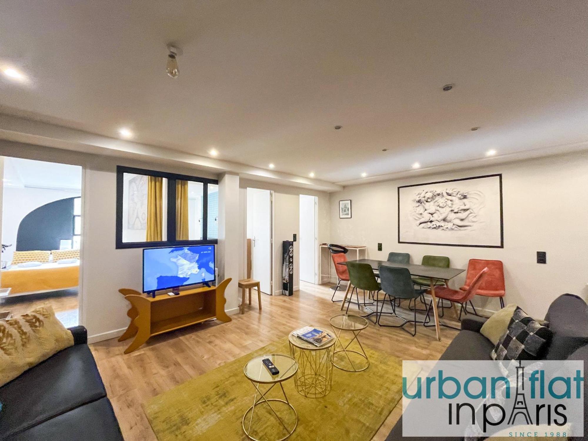 Urban Flat 120 - Charming 3 Bedroom Flat In Le Marais Appartamento *