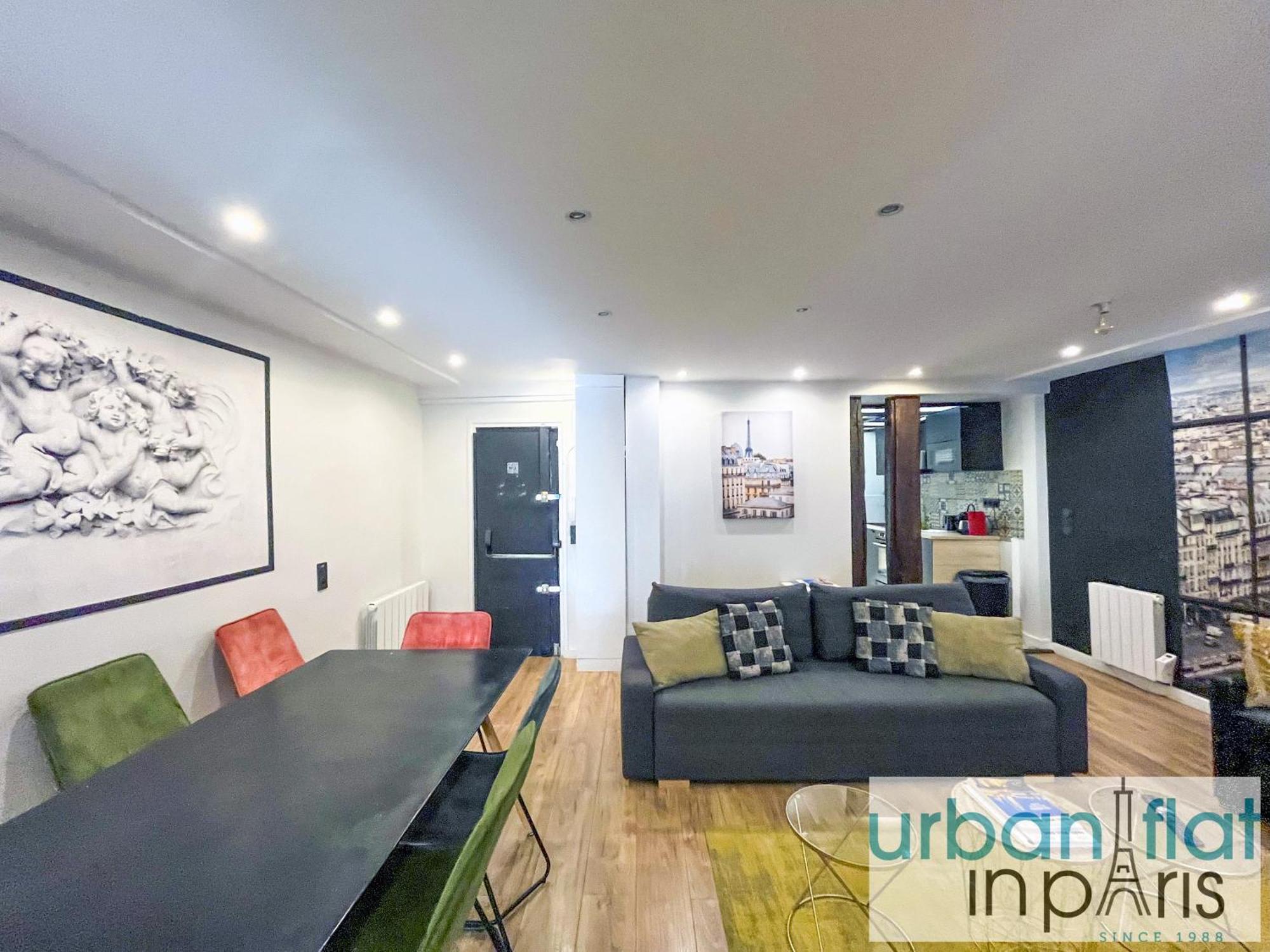 Urban Flat 120 - Charming 3 Bedroom Flat In Le Marais Appartamento Parigi