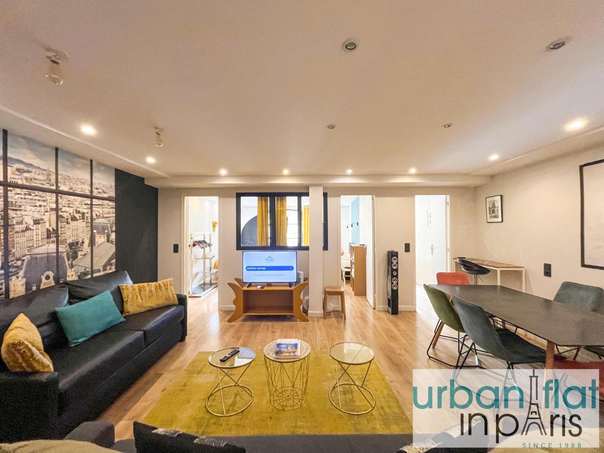 Urban Flat 120 - Charming 3 Bedroom Flat In Le Marais * Parigi