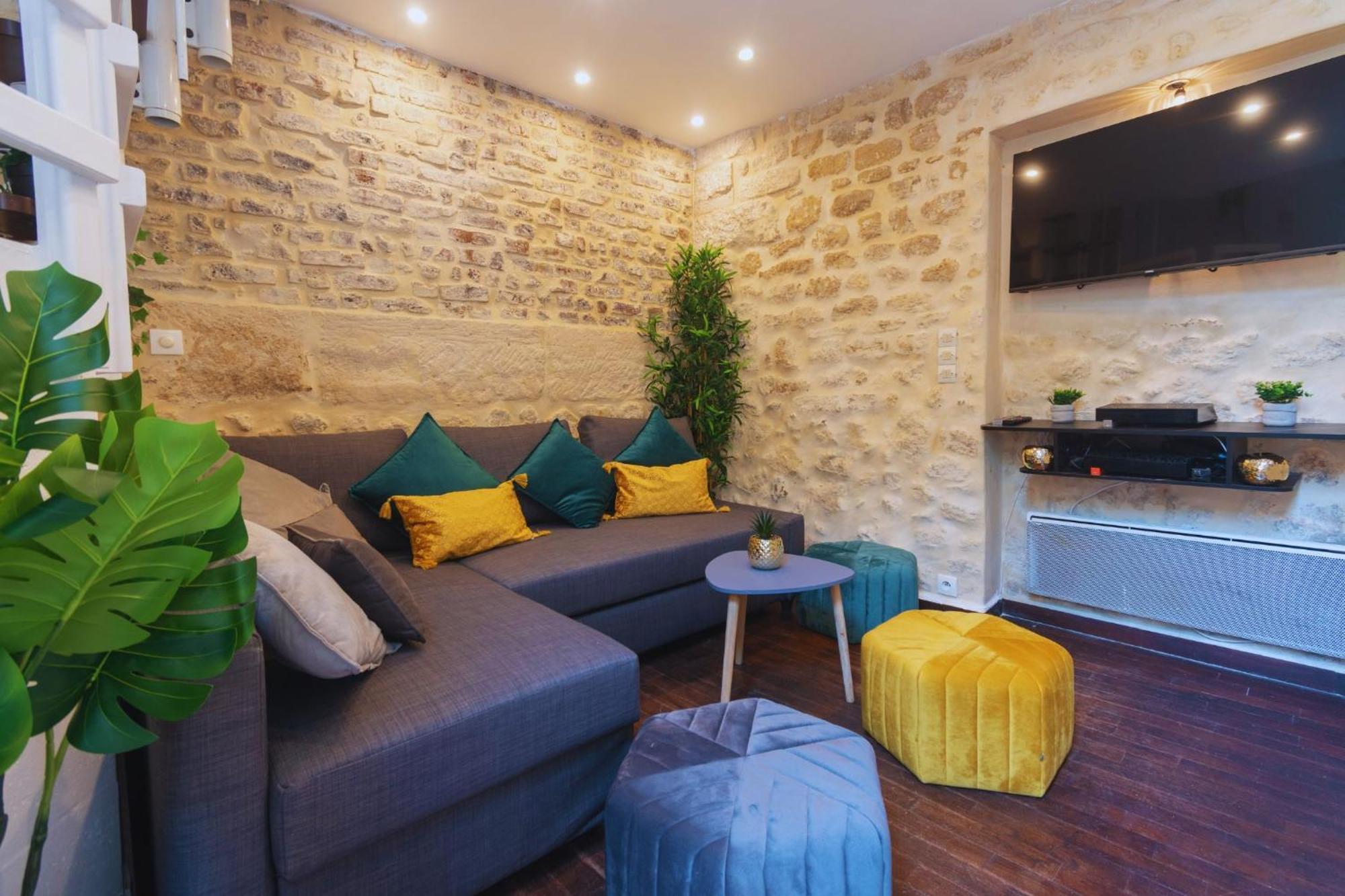 Appartamento Duplex Parisien Metro13 *
