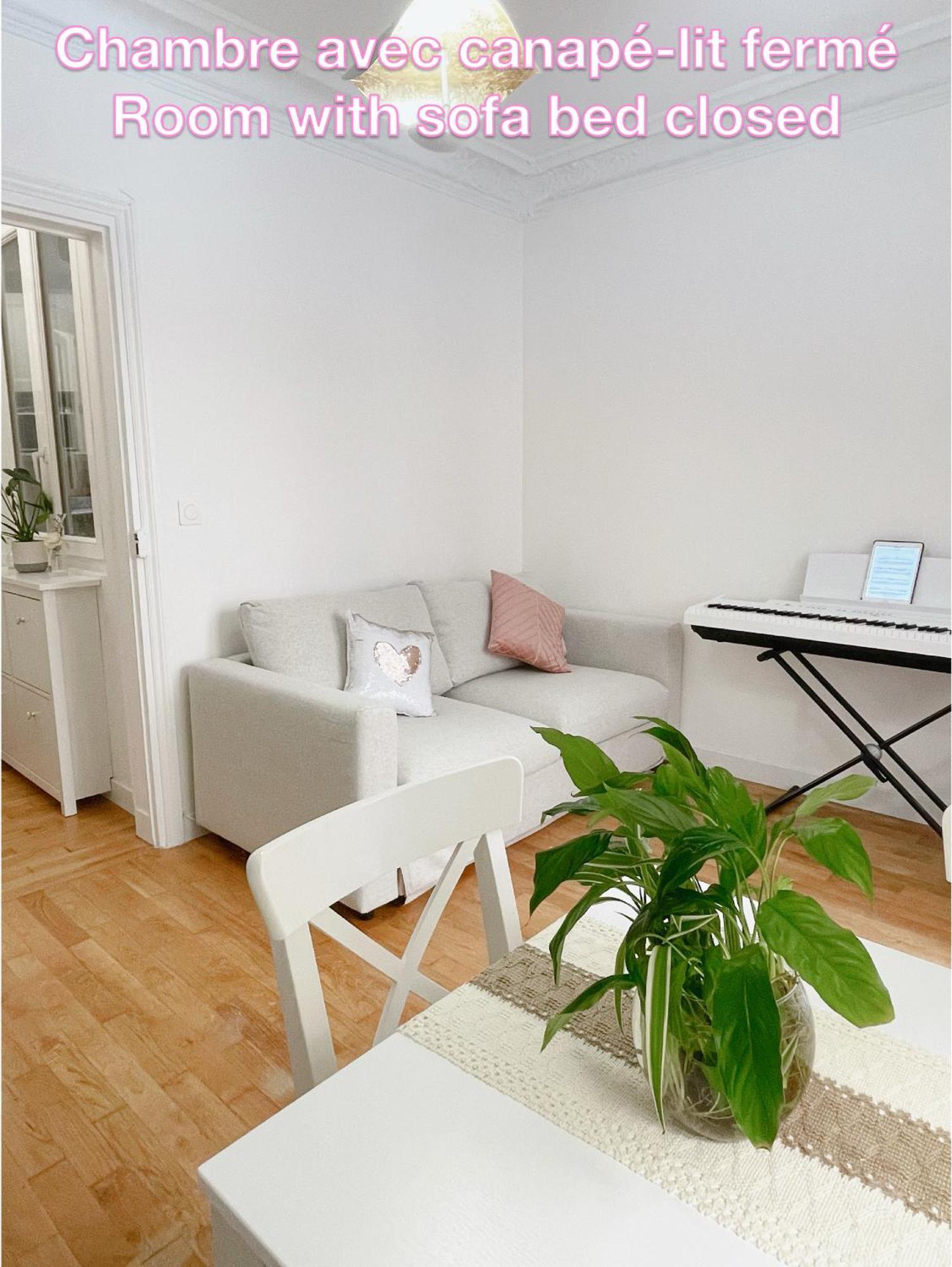 Privee, Sdb Partage, Arc De Triomphe, Metro 1, T3b, Rer C E A Alloggio in famiglia
