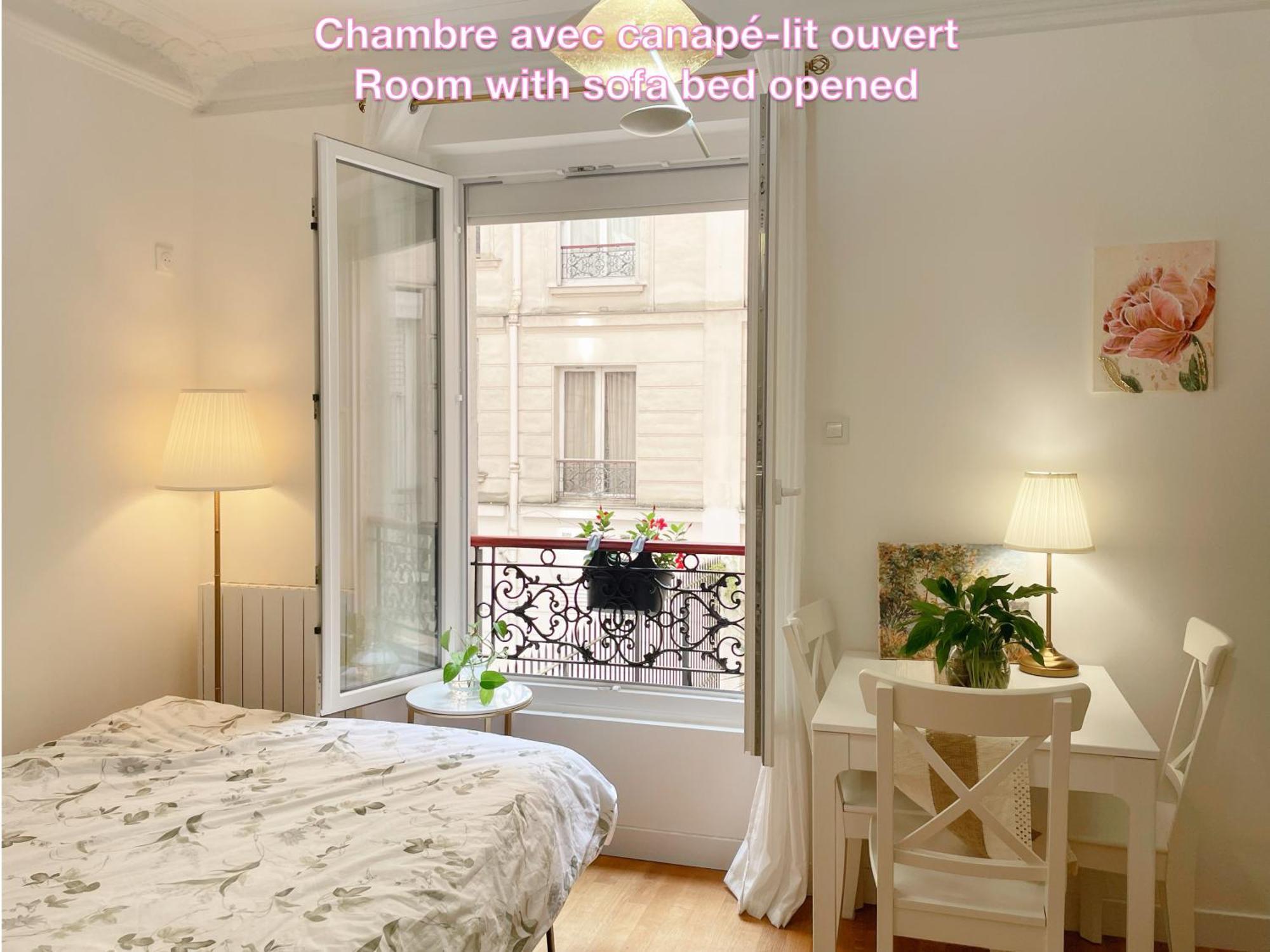 Alloggio in famiglia Privee, Sdb Partage, Arc De Triomphe, Metro 1, T3b, Rer C E A Parigi