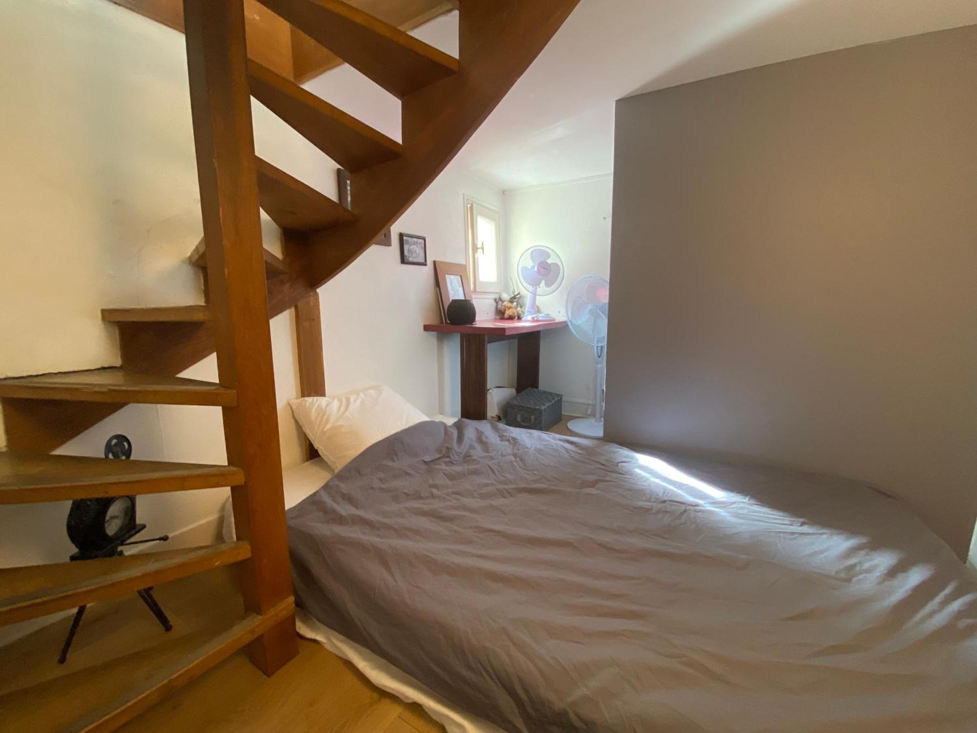 Appartamento Superbe Duplex Avec Jardin Partage à Menilmontant Parigi