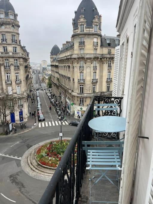 Vue Tour Eiffel Trocadero Parigi