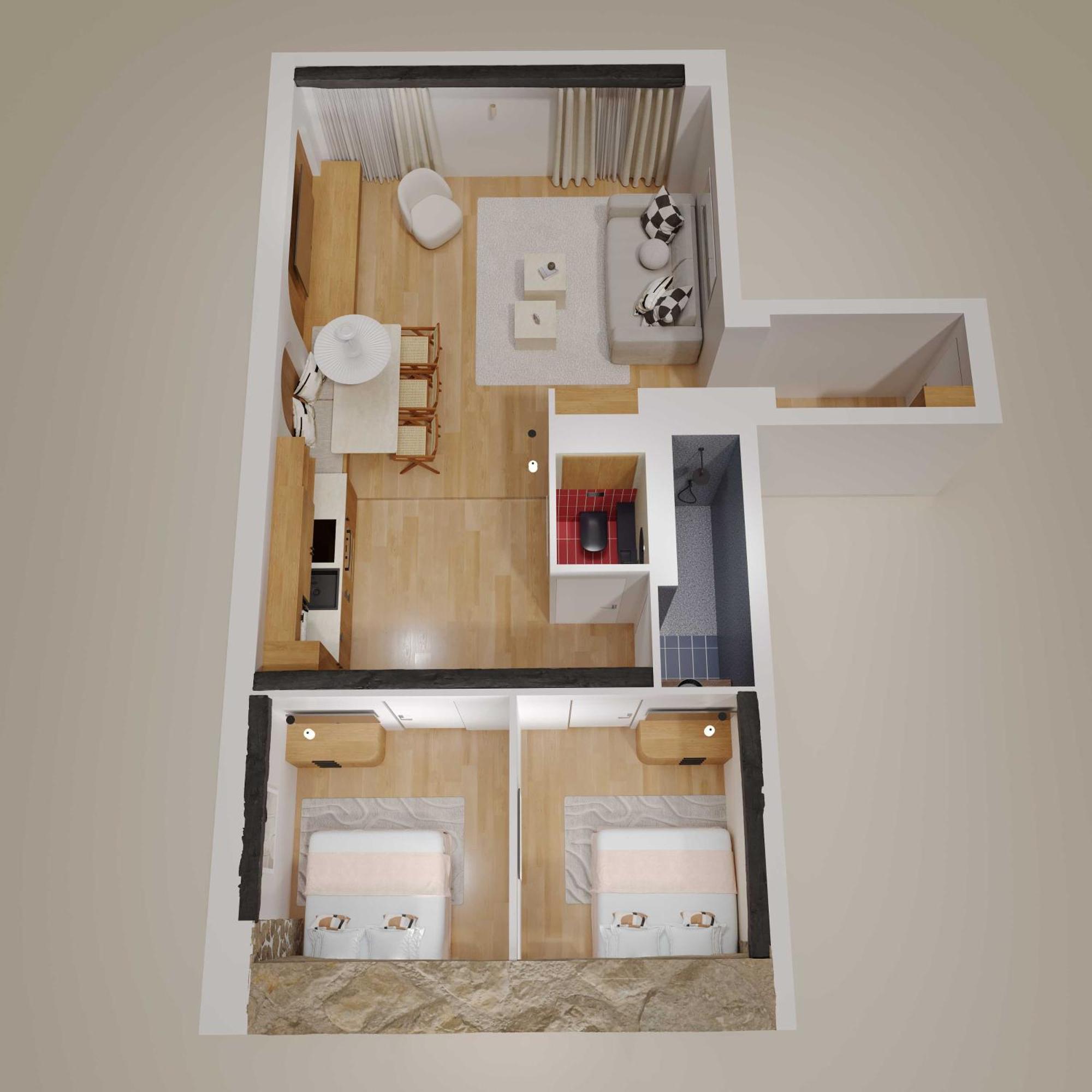 Refurbished - 2br-6p - Chatelet Appartamento