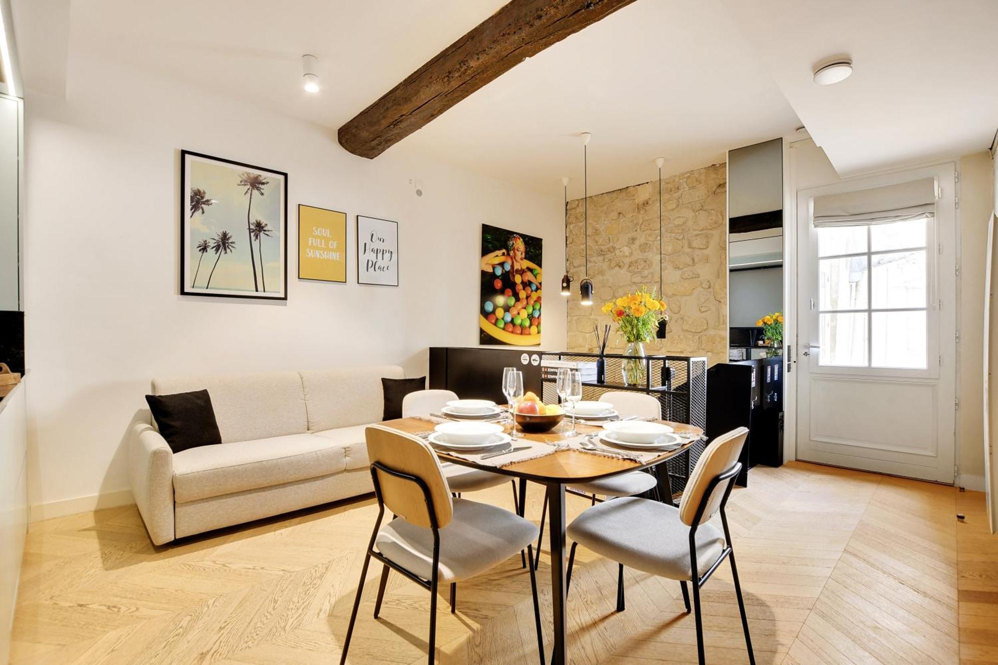 Sereners - Charming Serviced - Place Des Vosges Appartamento Parigi