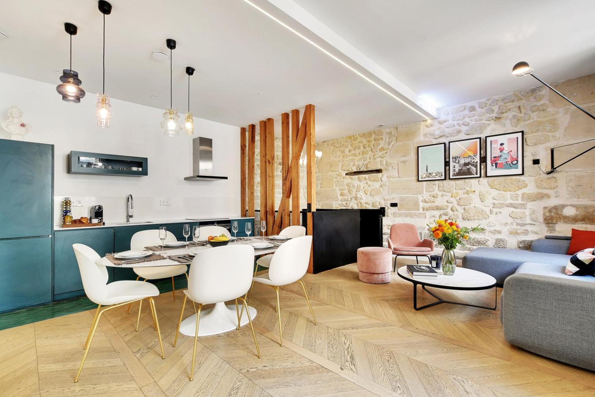 Sereners - Charming Serviced - Place Des Vosges Appartamento