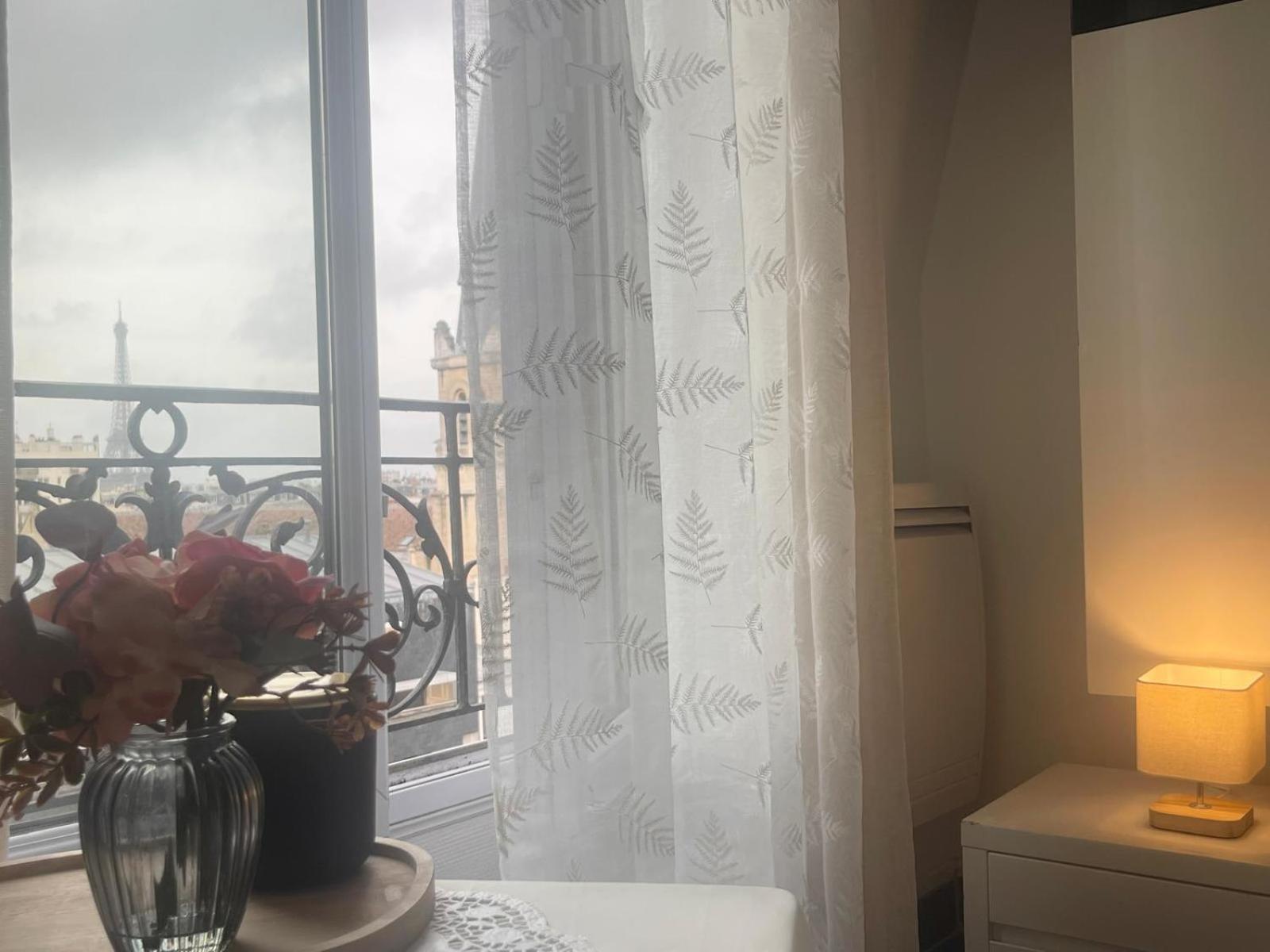 Appartamento Superbe Studio Vue Tour Eiffel 15