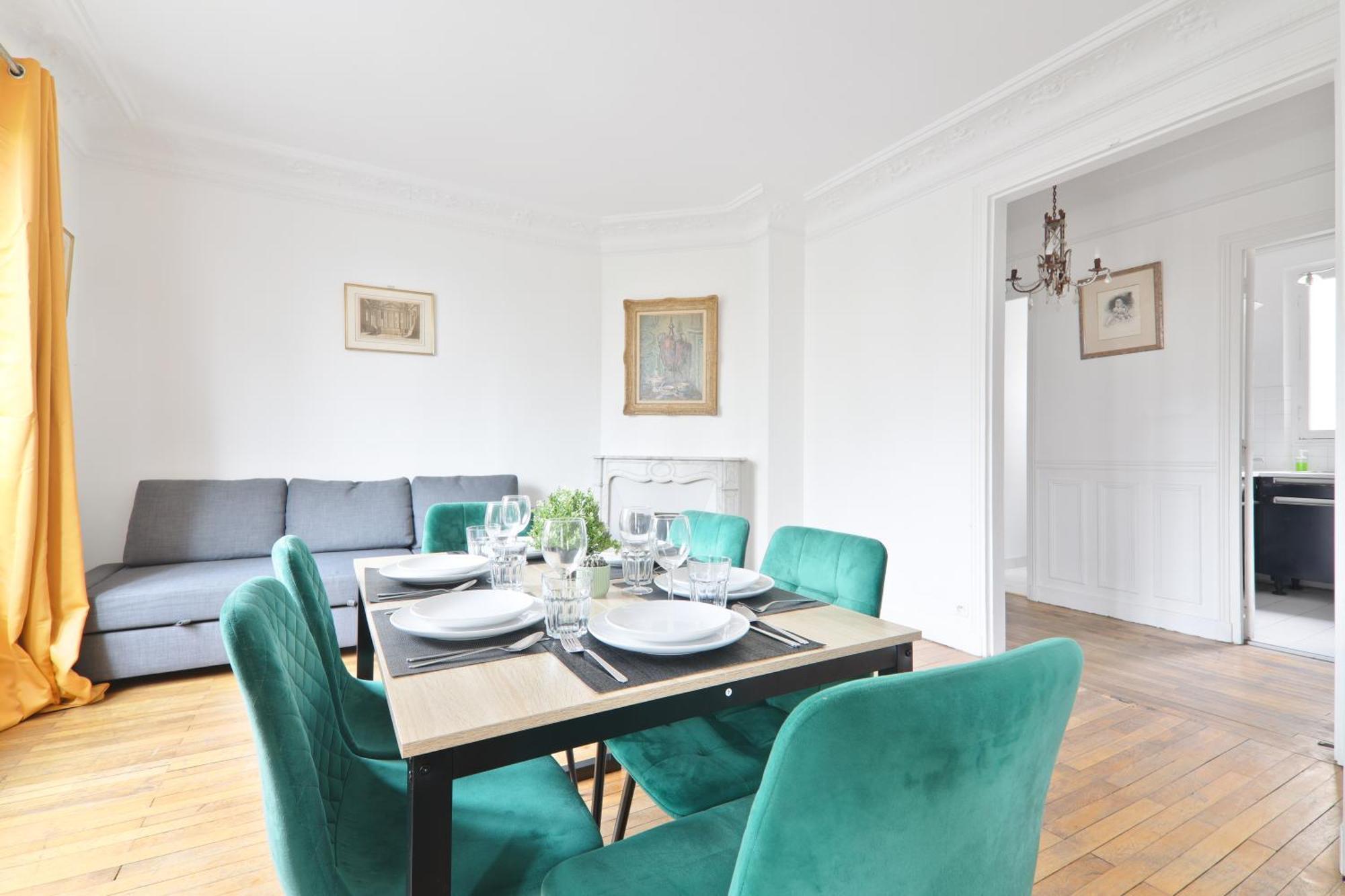 Apartment Elegant Quartier Tour Eiffel 7 Free Netflix *