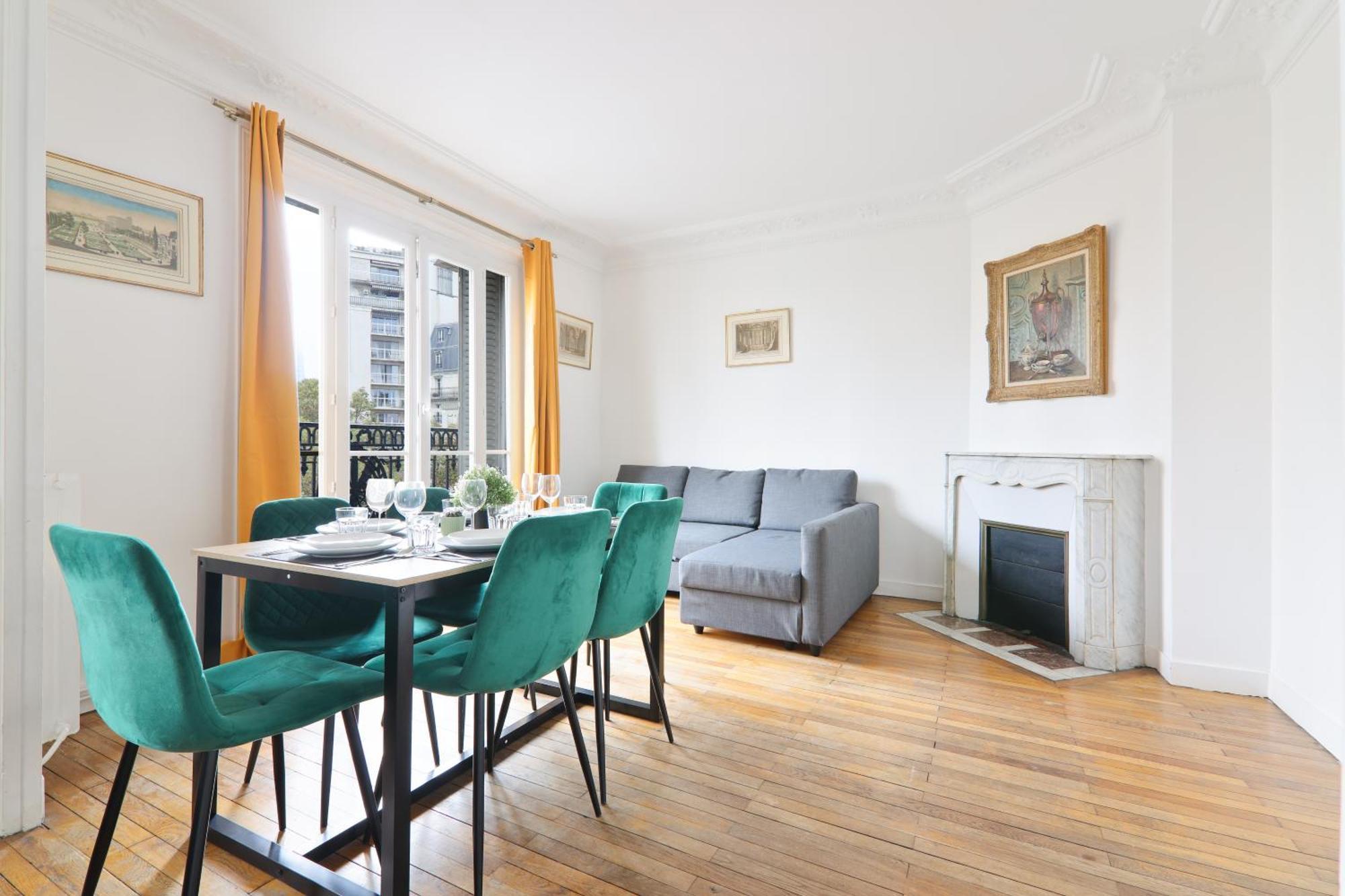 Elegant Quartier Tour Eiffel 7 Free Netflix Apartment *