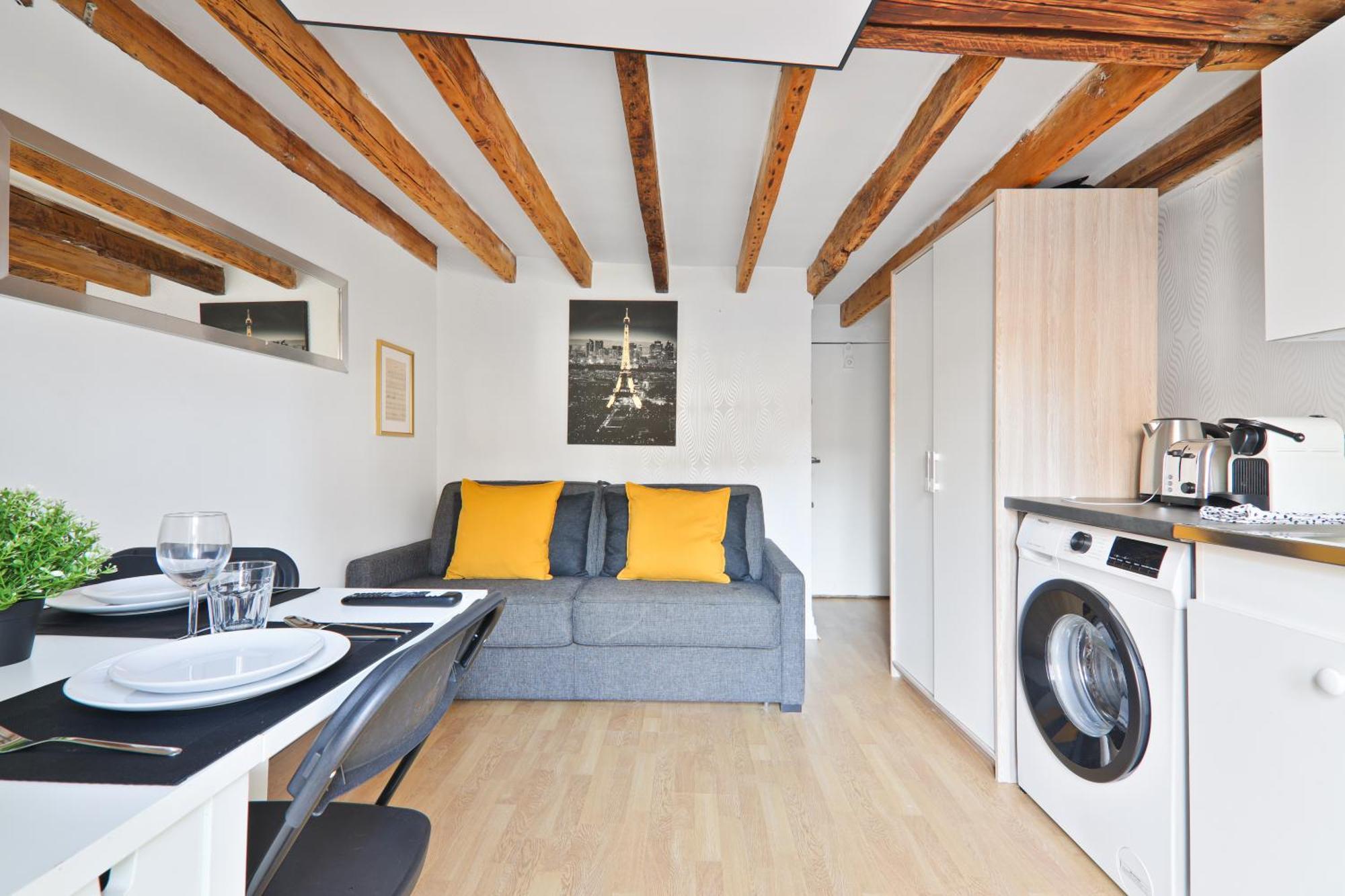 Quartier Saint-michel Notre-dame 4 Free Netflix Appartamento Parigi