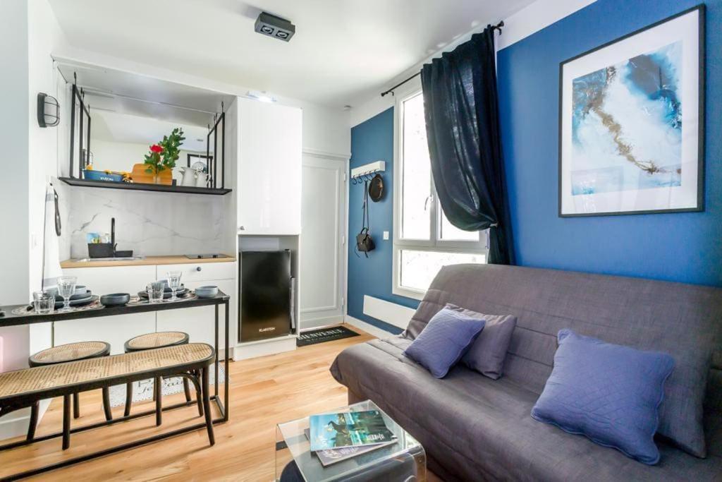 C Cozy Batignolles Apt, Metro Right At Your Doorstep Appartamento *