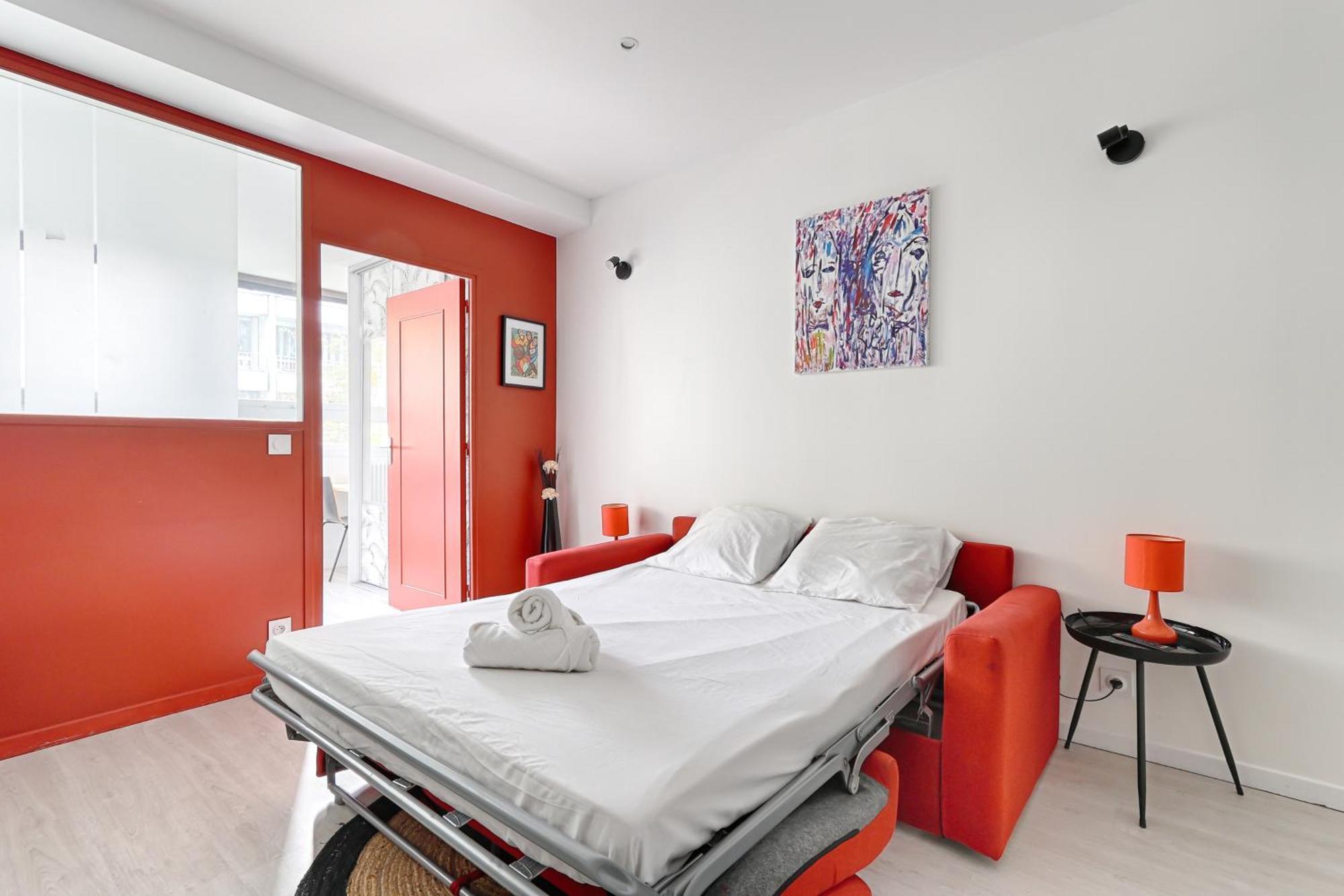 Saint Fargeau Gambetta Iii Lovely 4p-1br Appartamento