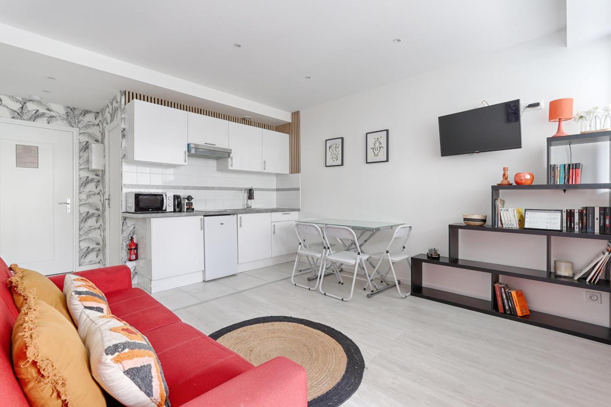 Saint Fargeau Gambetta Iii Lovely 4p-1br Appartamento *