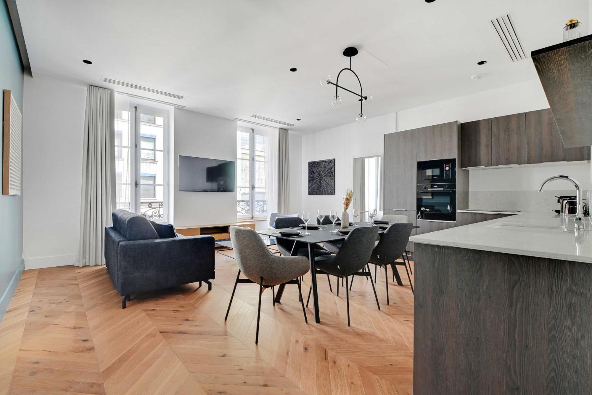 Appartamento Welcoming - 2br - 6p - Opera Parigi