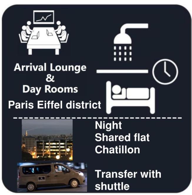 Alloggio in famiglia Eiffel Citea Access Dayroom Espace Sans Nuitee Et Partagee Chatillon Nuitee -- Repos Journee Ou Espace Travail 8-19h Proche Tour Eiffel Ou Usage Bureau A L'heure En Journee -- Nuitee Chatillon Avenue
