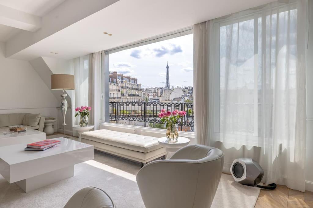 Palais Prive Luxe Vue Tour Eiffel Confort Exclusif Appartamento Parigi