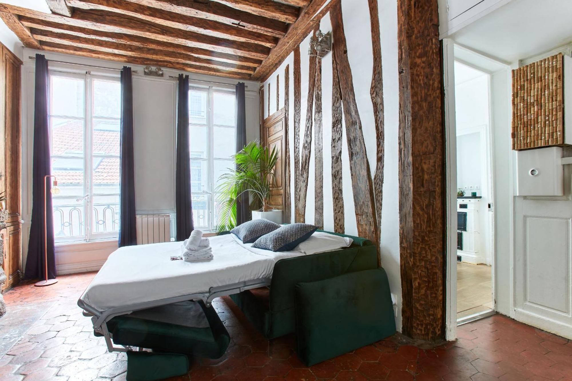 Appartamento Heart Of & Montorgueil - 1br - Cityapartmentstay