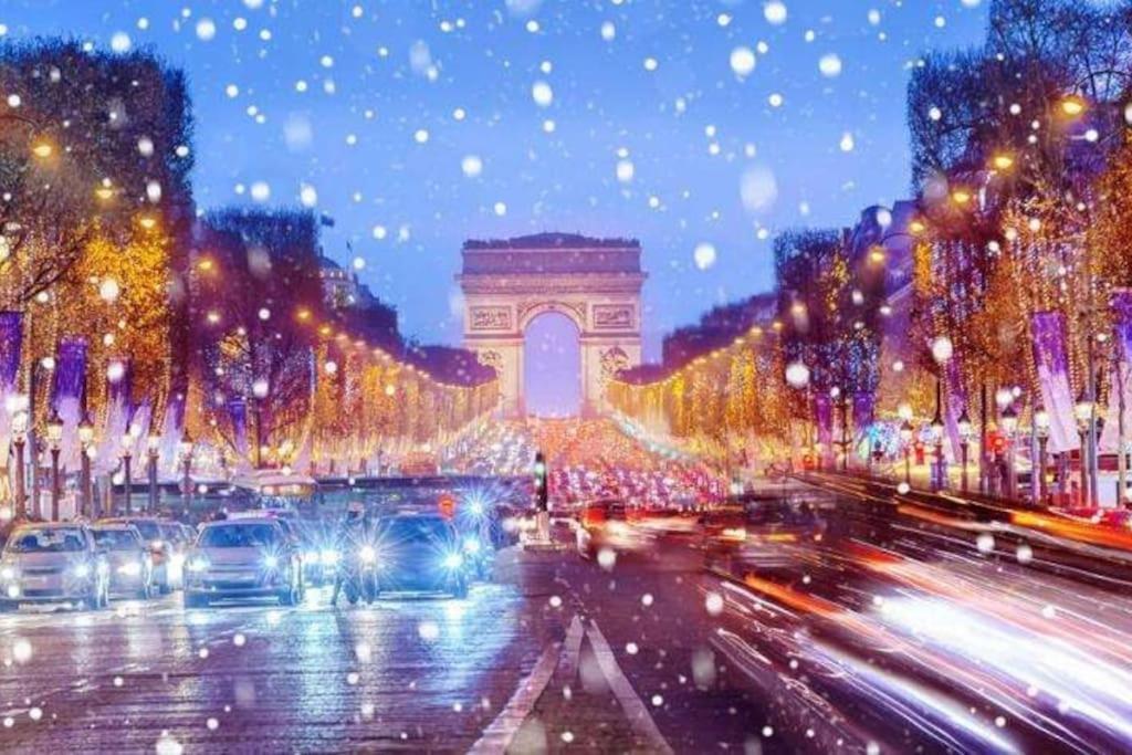 Beau Temps Aux Champs Elysees, Tour Eiffel Appartamento *