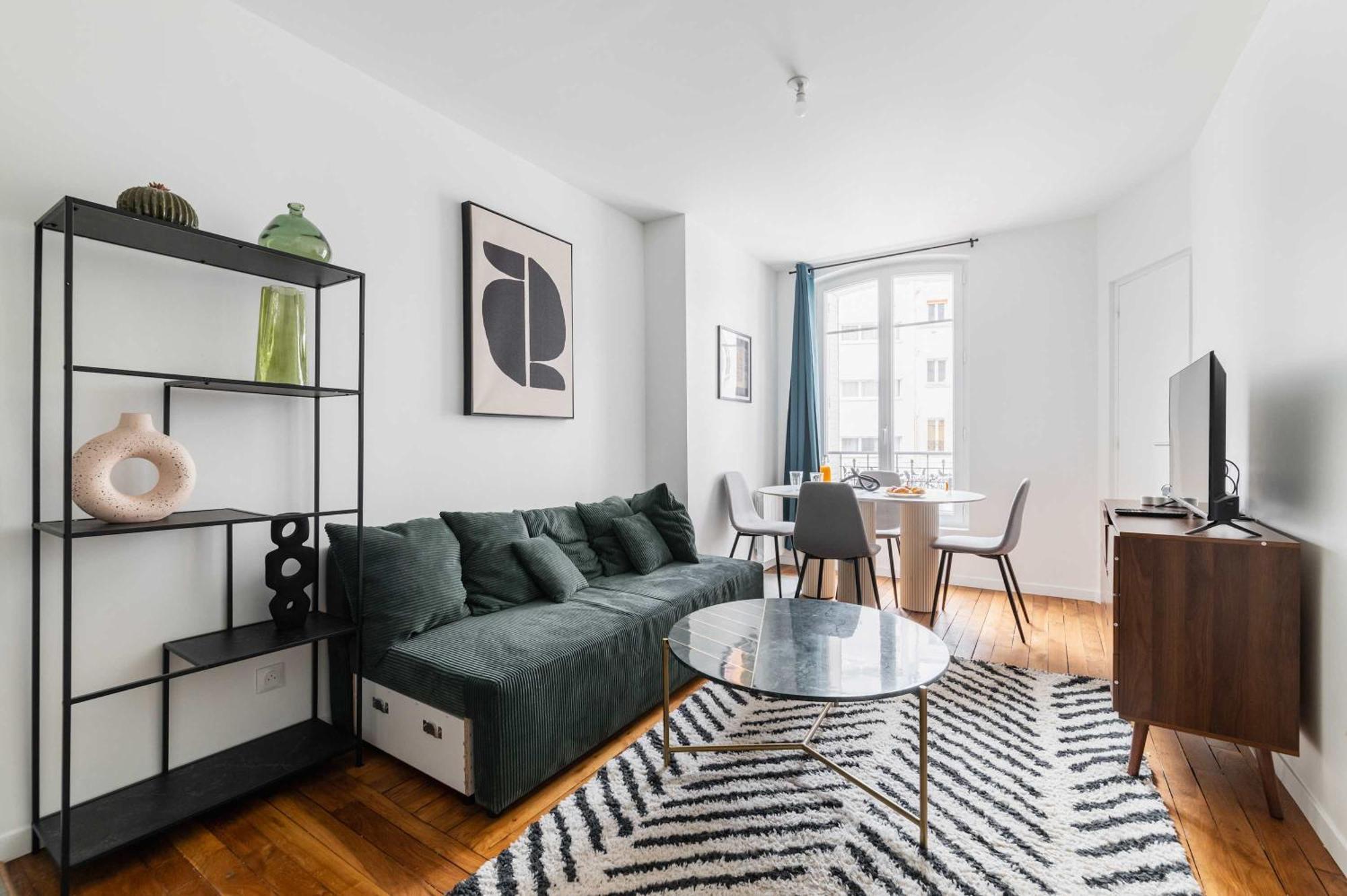 Apartment Cosy 2 Pieces Au Coeur Du 19e - 4p - Flat-guest *