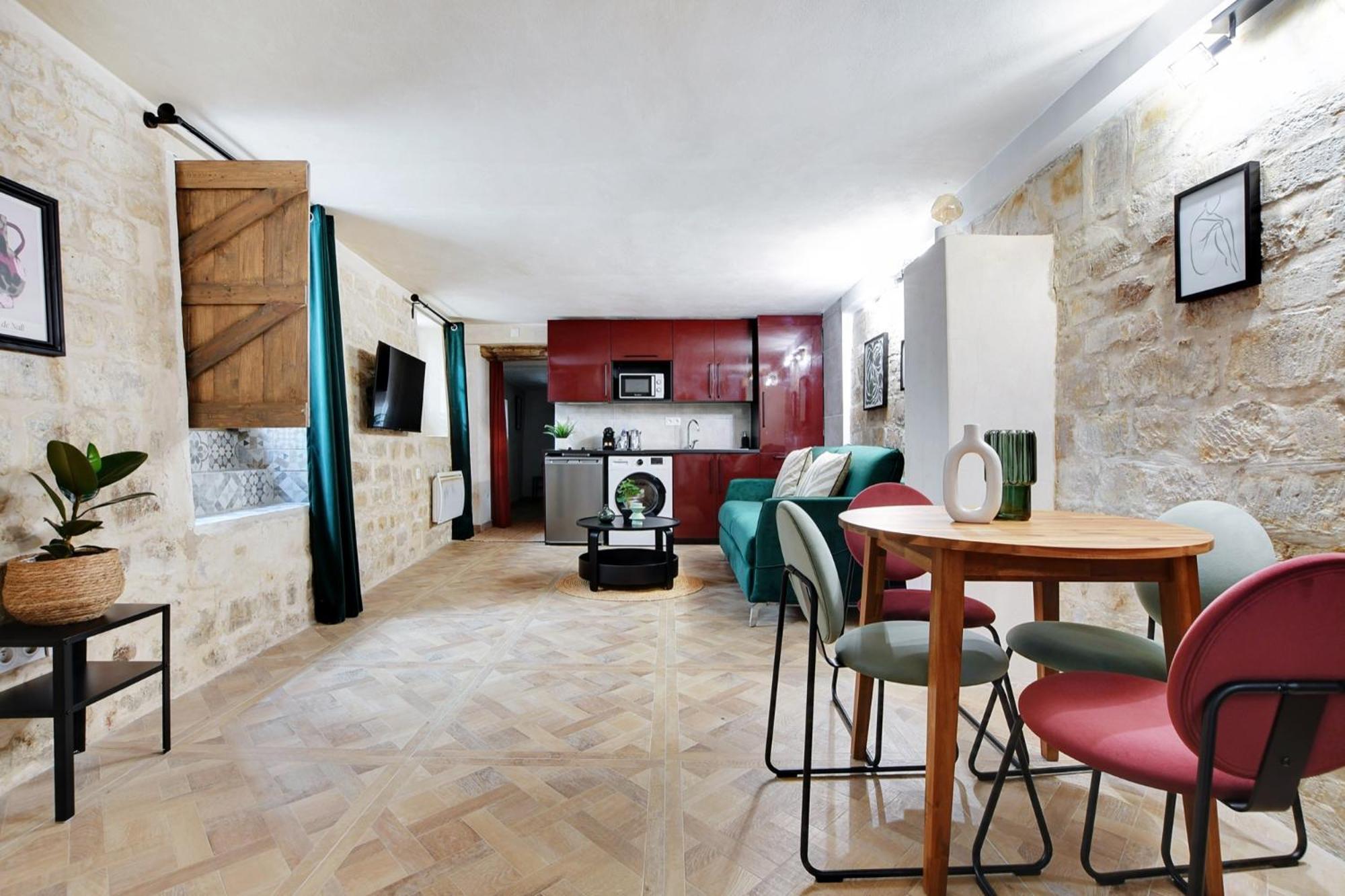 Cosy Pour 4 Au Coeur Du Marais Parigi