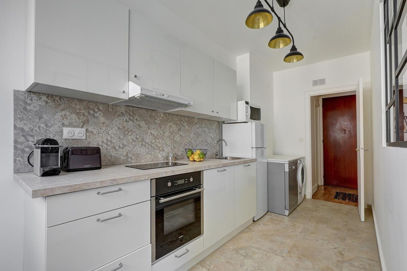 Bnbnook - Charming 1br With Eiffel Tower View Parigi