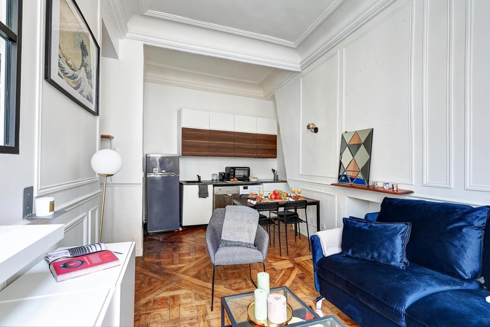 Appartamento Bnbnook - Parisian Charm: 1br In Le Marais Parigi