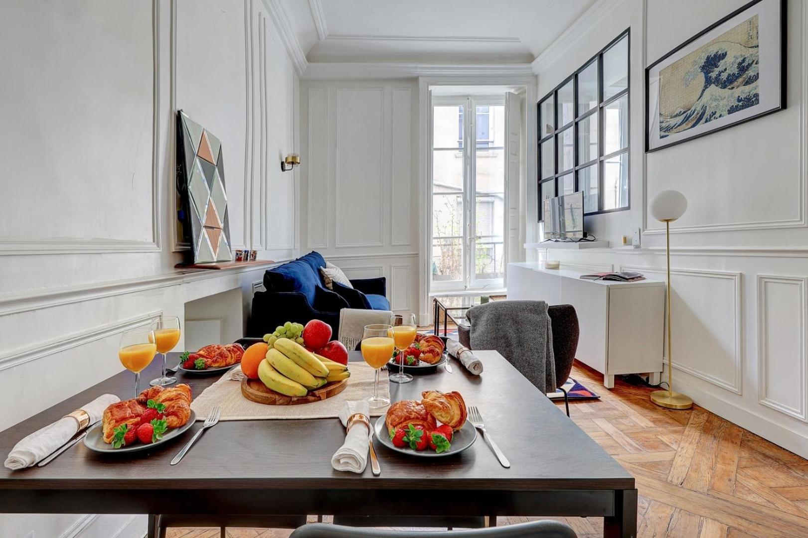 Bnbnook - Parisian Charm: 1br In Le Marais Appartamento