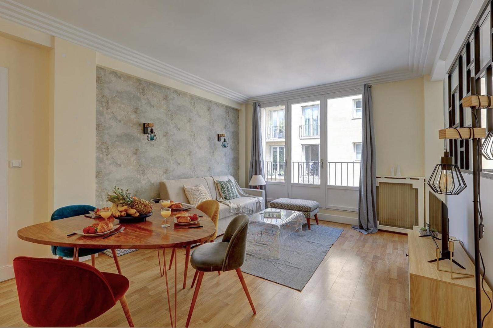 Appartamento Bnbnook - Charming 1br With Eiffel Tower View
