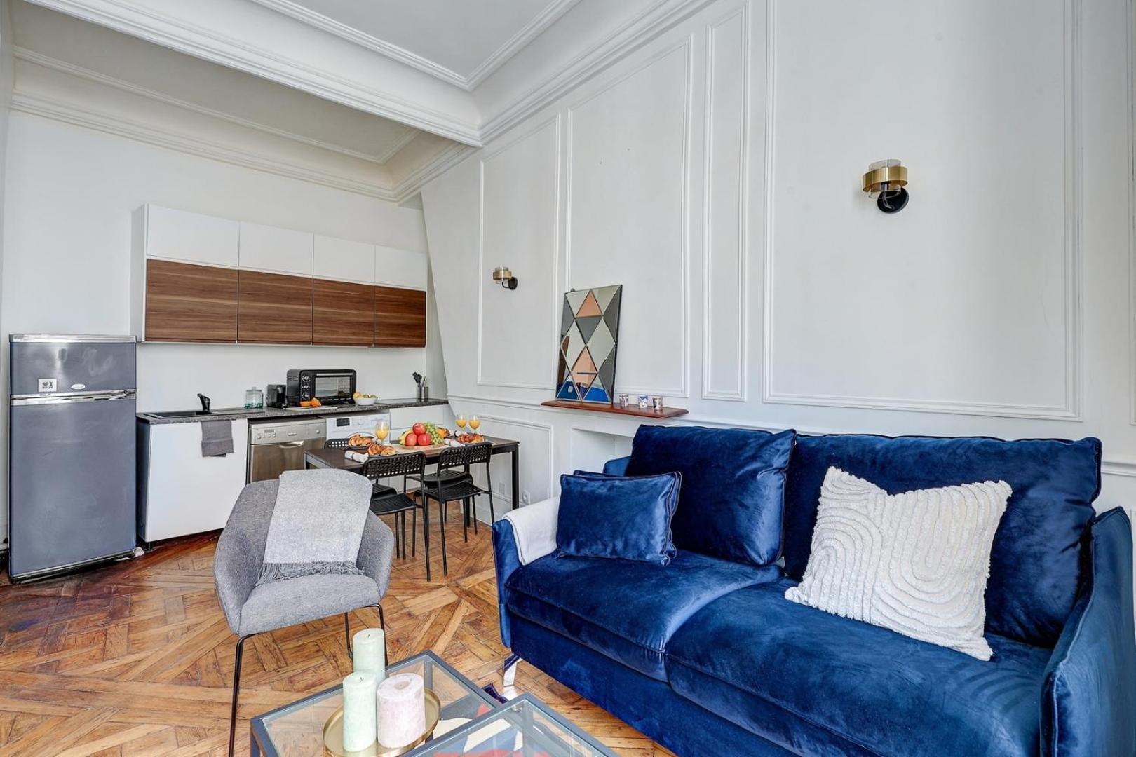 Bnbnook - Parisian Charm: 1br In Le Marais Appartamento