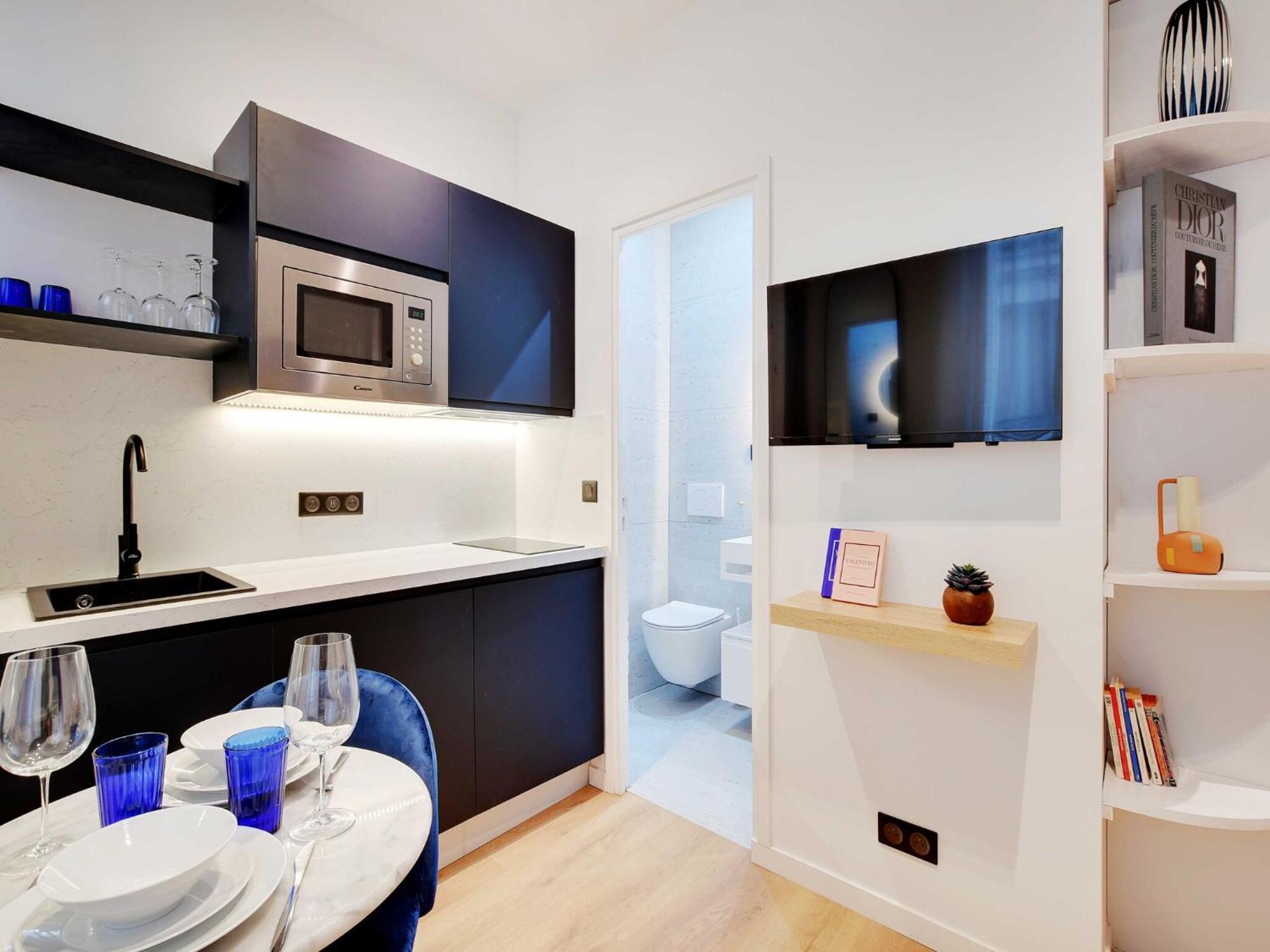 Appartamento Cozy Parisian 2p In The Prestigious 8th Parigi
