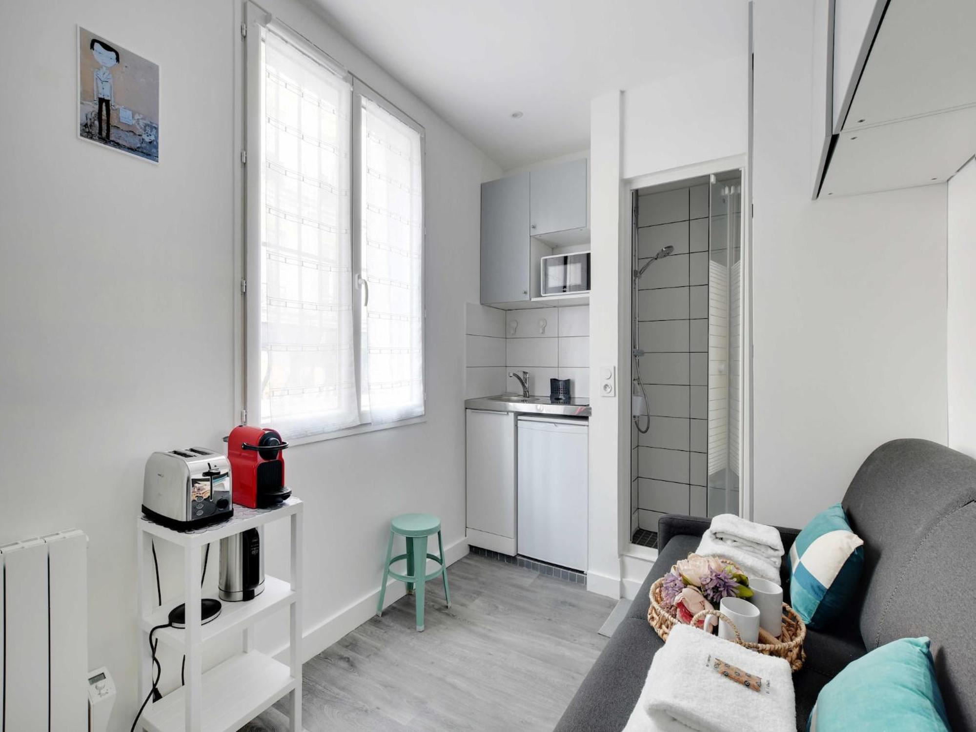 Intimate Studio-2p- Sacre Coeur Abesse Casa vacanze Parigi
