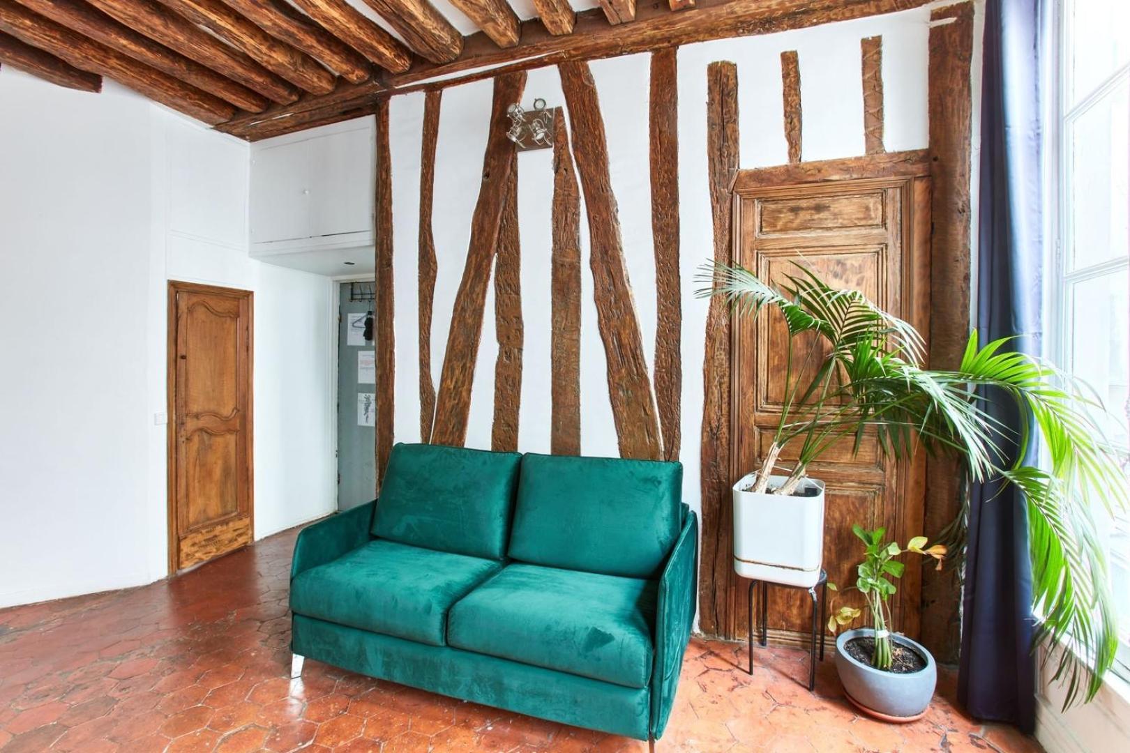 Bnbnook - Unique 1br Steps From Montorgueil Appartamento Parigi
