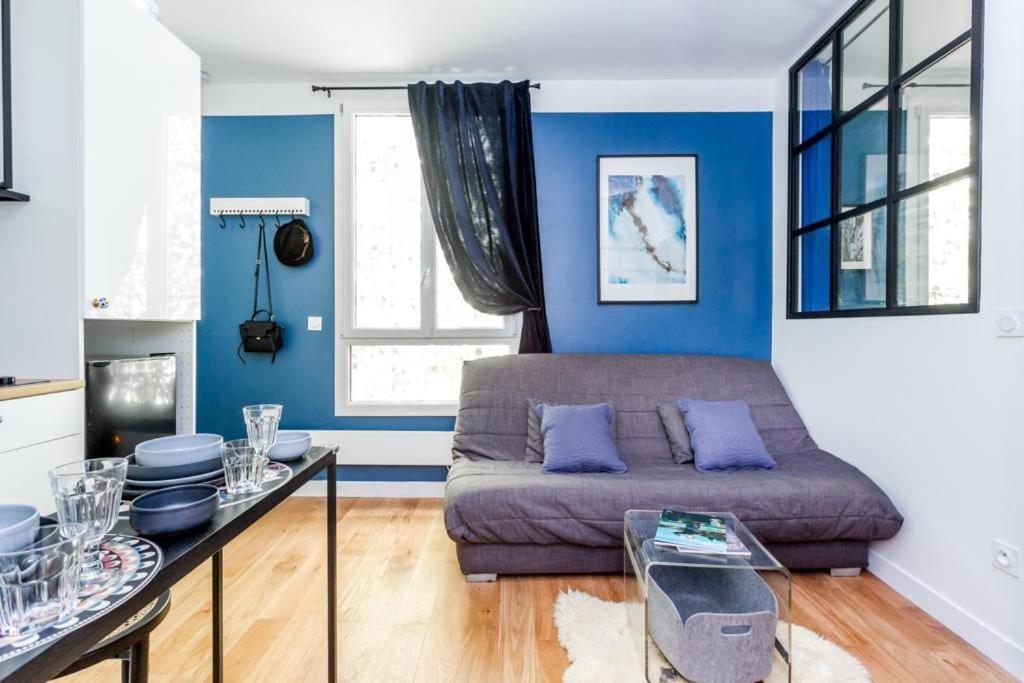 C Cozy Batignolles Apt, Metro Right At Your Doorstep Appartamento