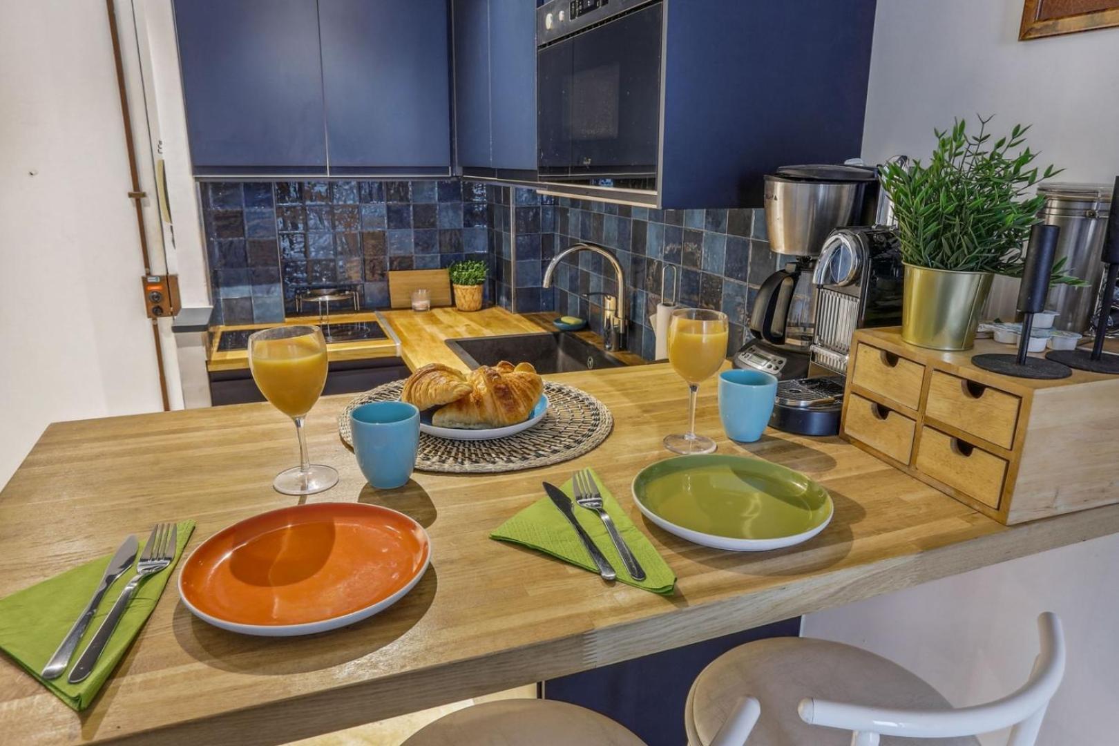 Bnbnook - Elegant 1br By Eiffel Tower & Landmarks Appartamento