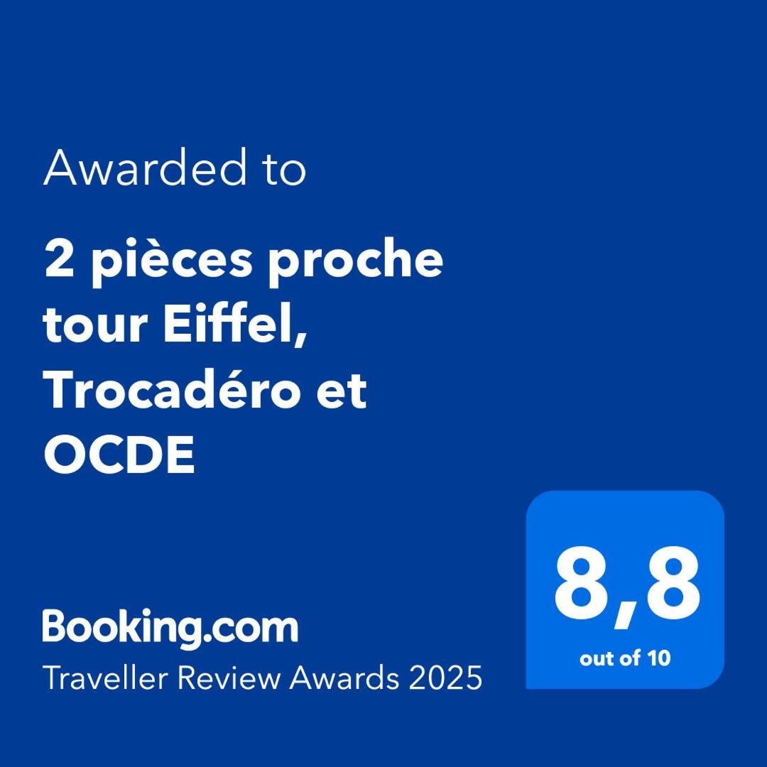 Apartment 2 Pieces Proche Tour Eiffel, Trocadero Et Ocde Paris