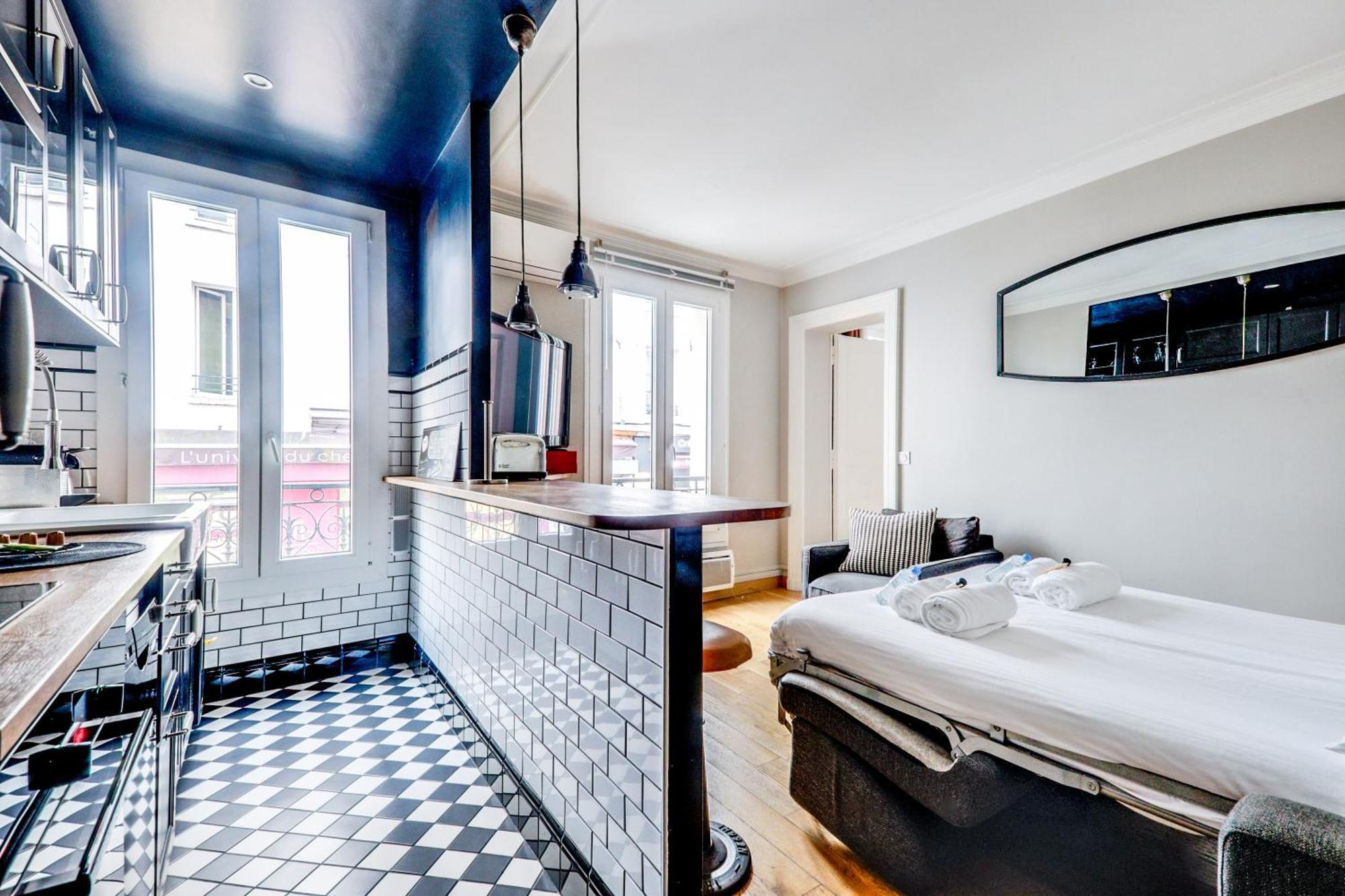 Ac & 10min From Marais L Center Of Apartment *