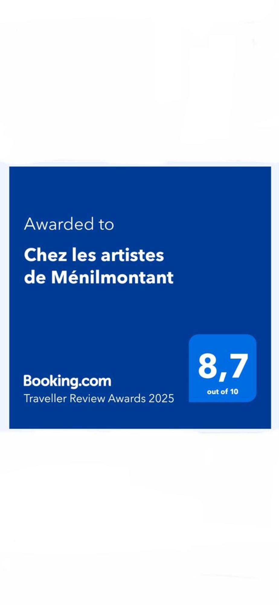 Chez Les Artistes De Ménilmontant Appartamento