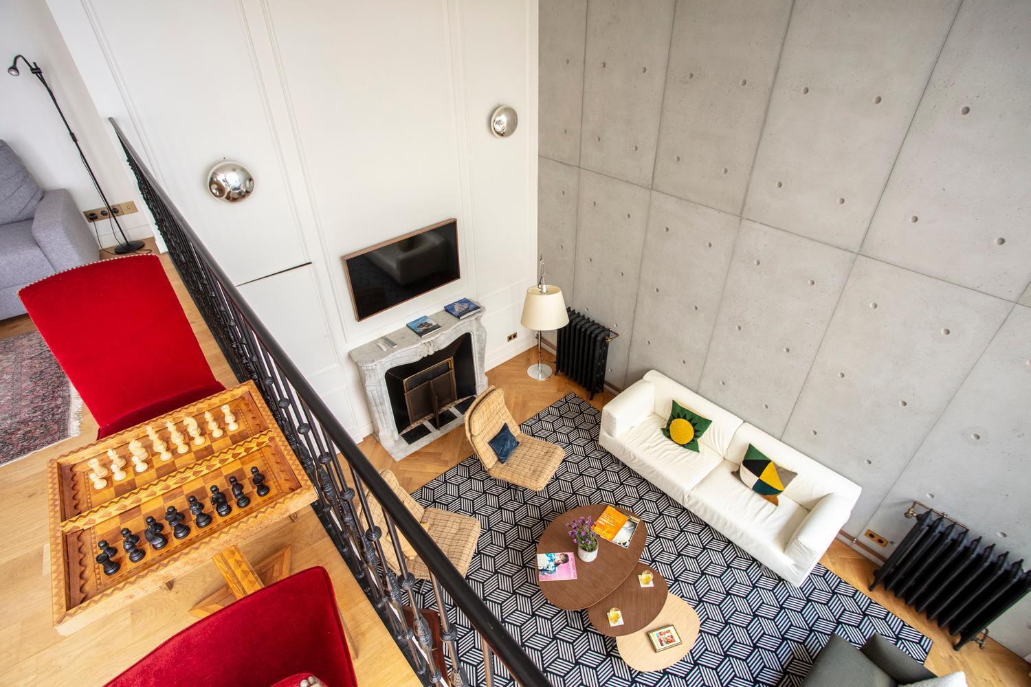 Parisian Loft With Plenty Of Light And Solarium In Bastille Area Parigi