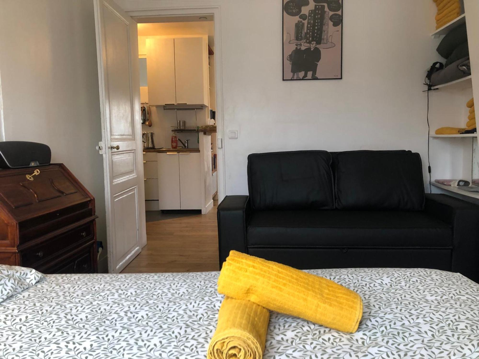 Apartment 2 Pieces Sous Les Toits 6 Personnes Calme Lumineux Equipe