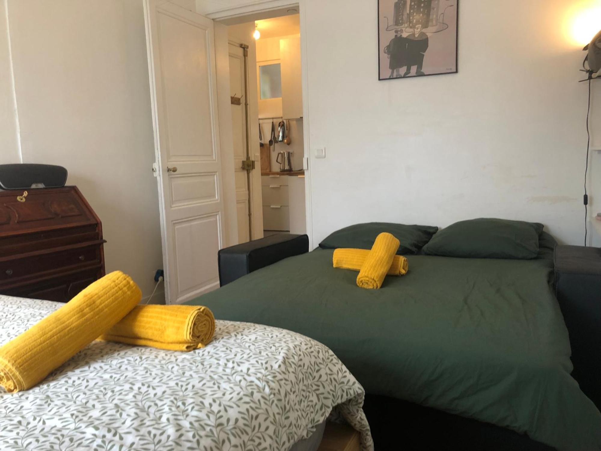 Apartment 2 Pieces Sous Les Toits 6 Personnes Calme Lumineux Equipe *