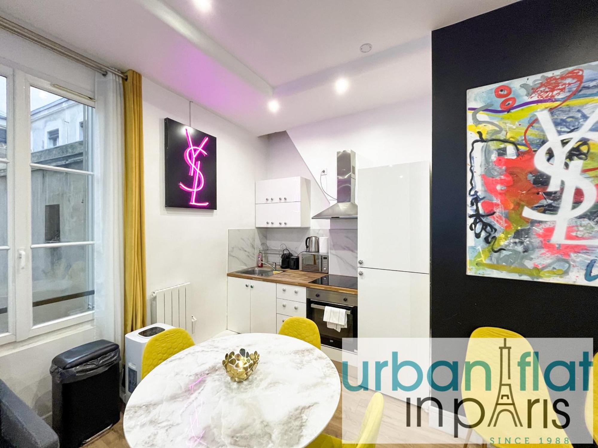156 - Urban Ysl Flat In Montorgueil